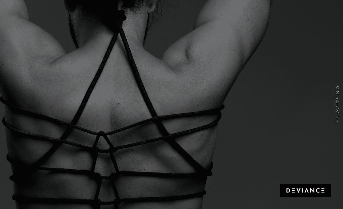 Mindful bondage art: Shibari
