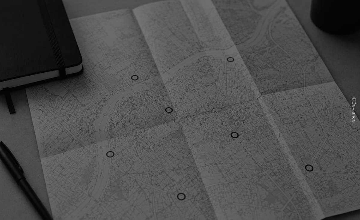Discover Deviance Places. To discover the best places.